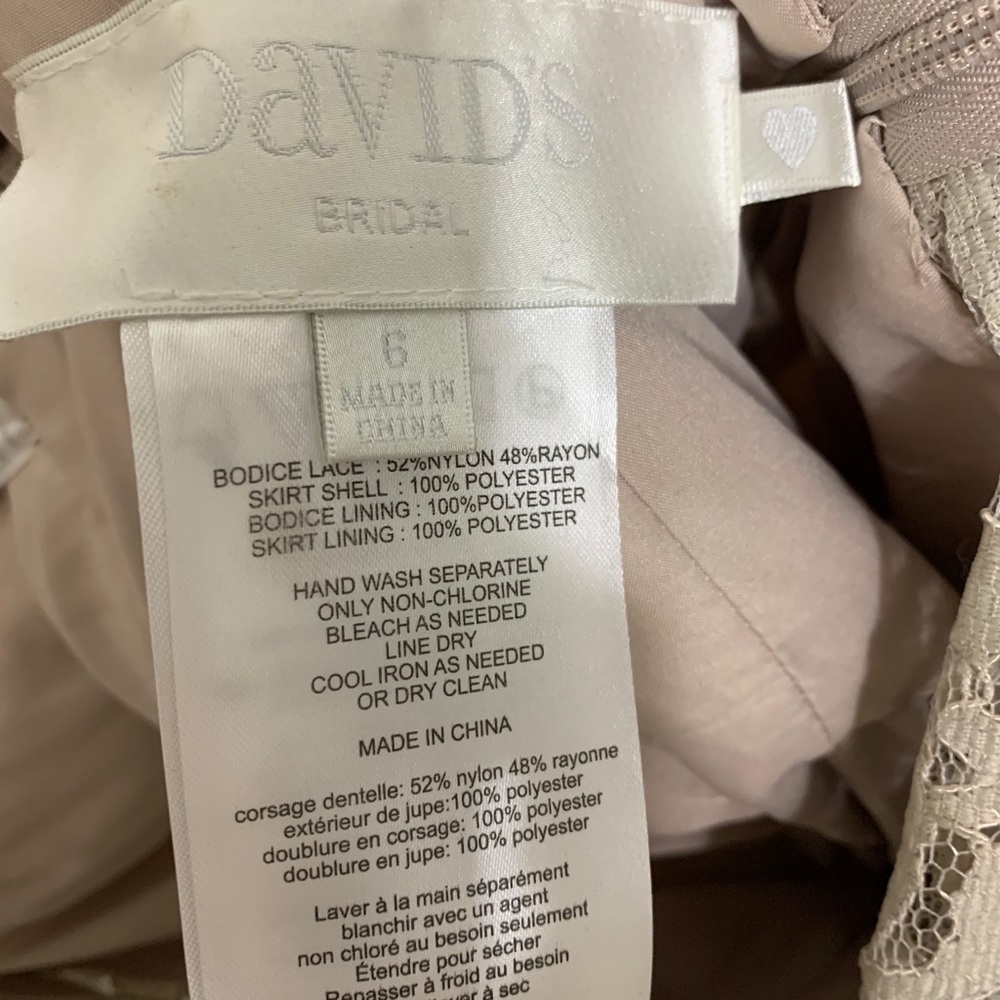 Bridesmaid dress/David’s bridal - Picture 2 of 4